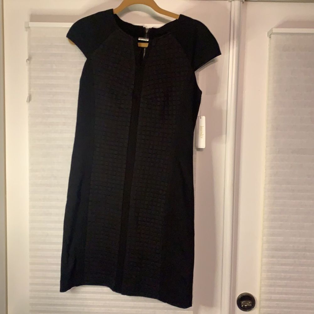 Laundry by Shelli Seagal Black Lined Dress Size 4 New